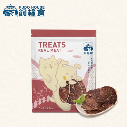 【飼糧倉】寵物零食 原味牛肉乾 | 天然原肉 低溫製作 低敏適合敏感毛孩 低脂牛肉